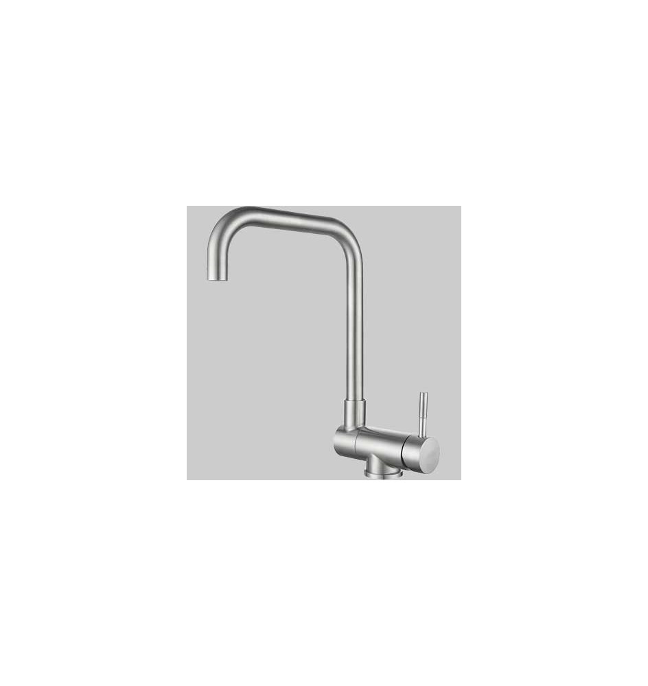 MONOCOMANDO LAVELLO KANSAS SOTTO FINESTRA ACCIAO INOX