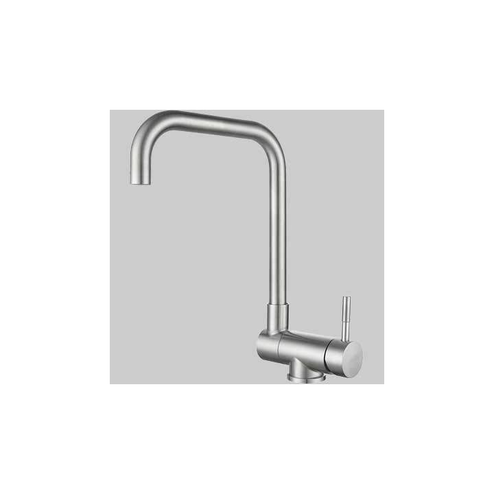 MONOCOMANDO LAVELLO KANSAS SOTTO FINESTRA ACCIAO INOX