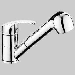MONOCOMANDO LAVELLO DOCCETTA ESTRAIBILE 900 - Cromo
