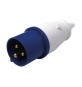 SPINA INDUSTRIALE 16A 2P+T 220V IP44 FIG.1