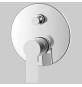 MONOCOMANDO DOCCIA INCASSO CON DEVIATORE SERIE 3000 - Dm 35 cromo