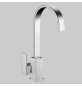 MISCELATORE LAVELLO BOCCA A PONTE SQUARE - Cromo