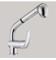 MISCELATORE LAVELLO CUCINA DOCCIA ESTRAIBILE - Cromo