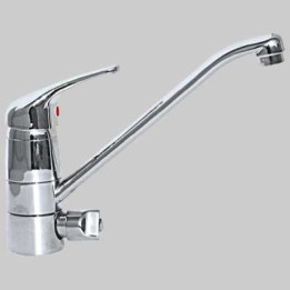 MISCELATORE LAVELLO CUCINA 3 VIE CON ATTACCO ACQUA POTABILE - Cromo