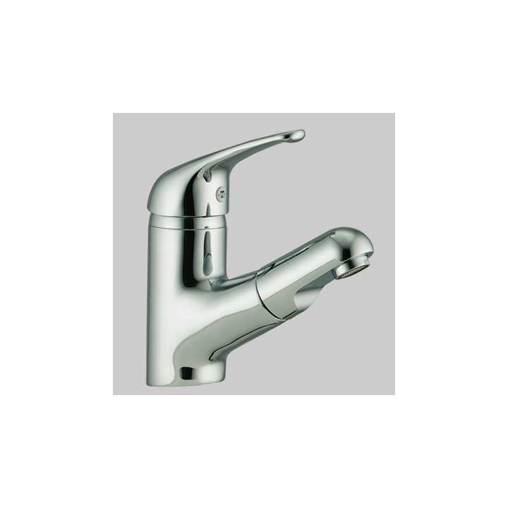 MONOCOMANDO LAVABO DOCCETTA ESTRAIBILE - Cromo