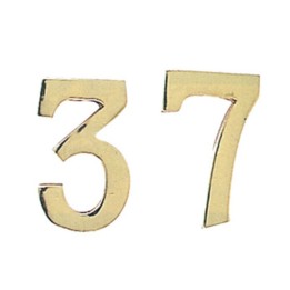 BL NUMERO CIVICO 6 IN OTTONE 100 MM