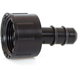 RACCORDO PORTAGOMMA CON GHIERA FEMMINA 3/4" x 16