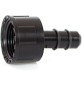 RACCORDO PORTAGOMMA CON GHIERA FEMMINA 3/4" x 16