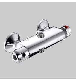 MONOCOMANDO DOCCIA ESTERNO TERMOSTATICO EURO C - Cromo