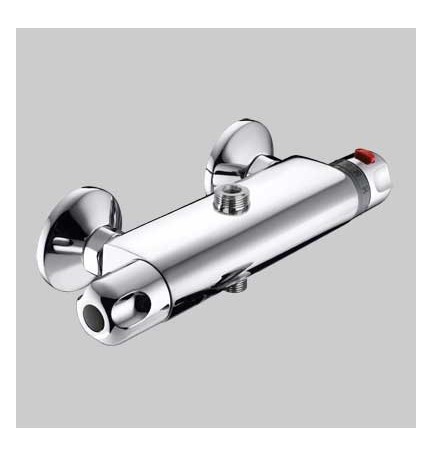 MONOCOMANDO DOCCIA ESTERNO TERMOSTATICO EURO C - Cromo