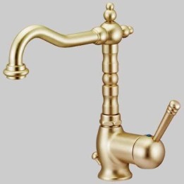 MONOCOMANDO LAVABO NEW OLD - Bronzo
