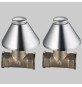 RUBINETTO INCASSO CON CAPPUCCIO - 1/2 Mod. 024