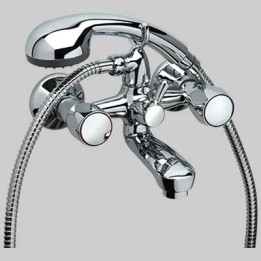 RUBINETTO VASCA DUPLEX CROMO FROMAC - -