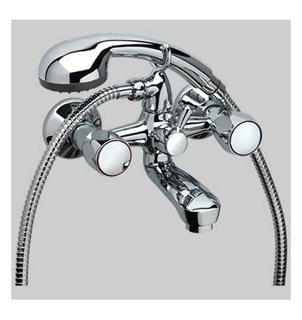 RUBINETTO VASCA DUPLEX CROMO FROMAC - -