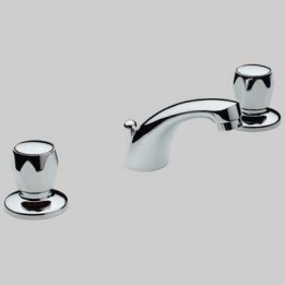 BATTERIA LAVABO 3 FORI CROMO FROMAC - -