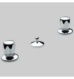 BATTERIA BIDET 3 FORI CROMO FROMAC - -