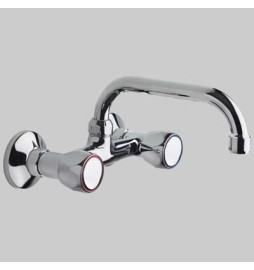 LAVELLO A MURO CANNA SUPERIORE U CROMO - -