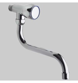 RUBINETTO A SNODO CON CANNA S FROMAC - 1/2