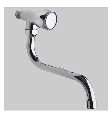 RUBINETTO A SNODO CON CANNA S FROMAC - 1/2