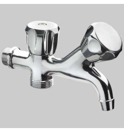 RUBINETTO DUPLEX PESANTE FROMAC - 1/2 x 3/4