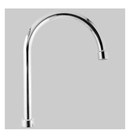 BOCCA AD OMBRELLO PER MONOCOMANDO LAVELLO - Cromo