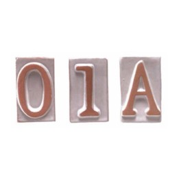 BL NUMERO CIVICO 8 IN TERRACOTTA 5X9 CM