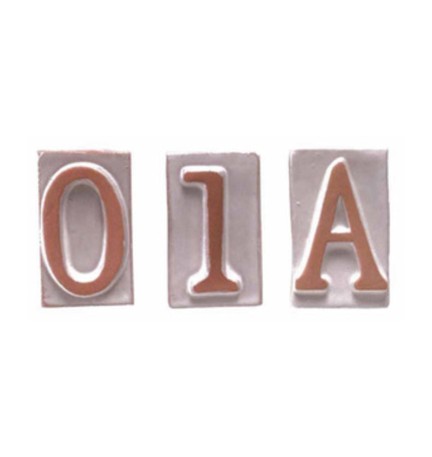 BL LETTERA B IN TERRACOTTA 5X9 CM