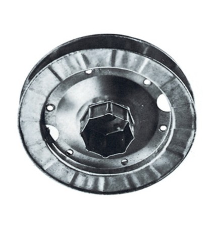 PULEGGIA C/CALOTTA ACC D 180 MM P/RULLO OTTAG