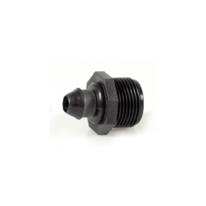DERIVAZIONE CON GOMMINO FIL. MASCHIO PER TUBI PE 1"
