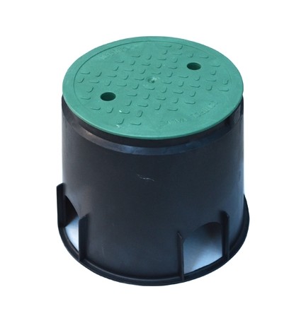 POZZETTO PER VALVOLE CHIUSURA CON BULLONE MINI CIRC. cm 16 x H. 23