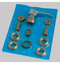 KIT VITONE E MANIGLIA UNIVERSALE PER PASSO RAPIDO - 10 combinazioni