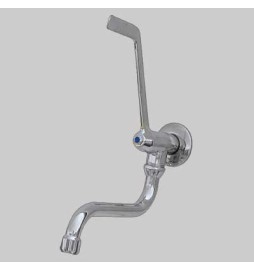 RUBINETTO A SNODO LEVA SANITARIA - 1/2