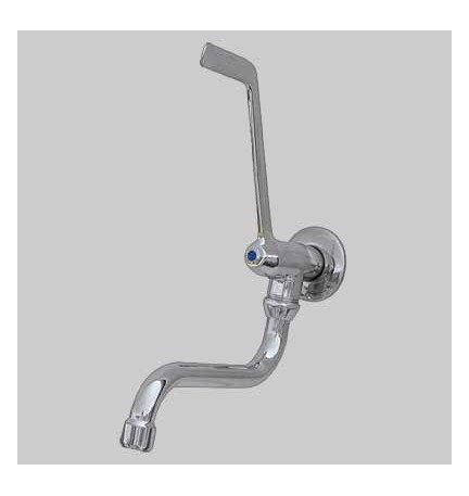 RUBINETTO A SNODO LEVA SANITARIA - 1/2