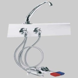 KIT PREASSEMBLATO MODELLO K CON RUBINETTO 2 VIE - -