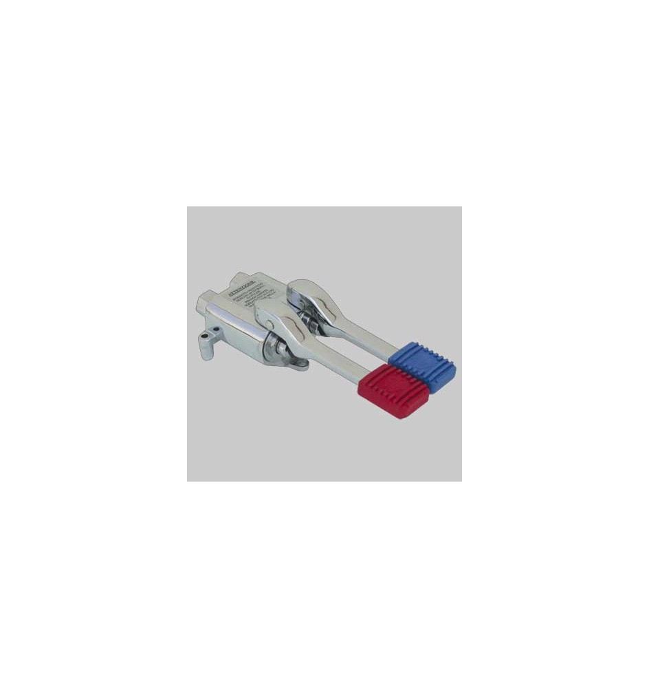 RUBINETTO A PEDALE 2 VIE PAVIMENTO - 1/2