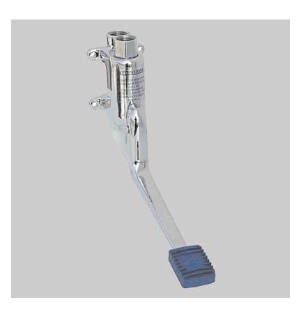 RUBINETTO A PEDALE 1 VIA PARETE - 1/2