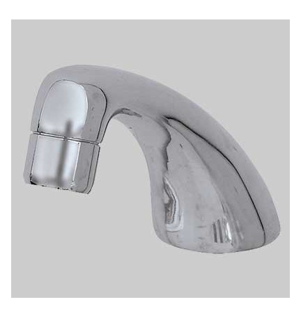 BOCCA DI EROGAZIONE LAVABO PER RUBINETTO A PEDALE - Cromo