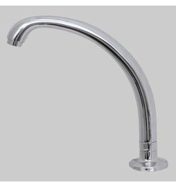 BOCCA DI EROGAZIONE GIREVOLE CANNA FUSA - 1/2 Cromo