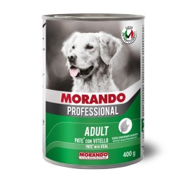 CIBO CANE MORANDO LATT 400 G PAT VITELLO