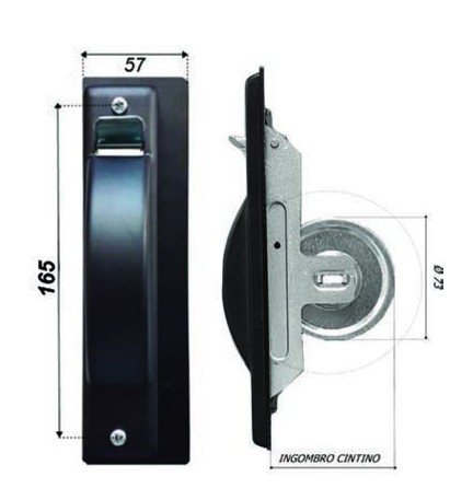 AVVOLGITORE SEMINCASSO SPECIAL DX/SX 57X210 C/PLA