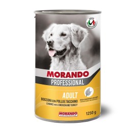 CIBO CANE MORANDO LATT 1250 G POLLO TACCHINO