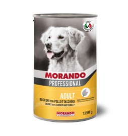 CIBO CANE MORANDO LATT 1250 G POLLO TACCHINO