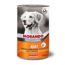 CIBO CANE MORANDO LATT 1250 G AGNELLO RIS0