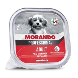 CIBO CANE MORANDO VSC 150 G PATE MANZO