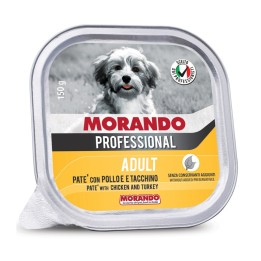 CIBO CANE MORANDO VSC 150 G PATE POLLO TACCHIN