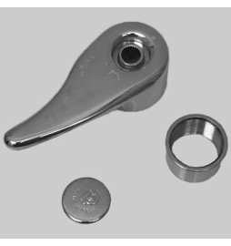 LEVA PER PASSO RAPIDO INCASSO - C- placca e ghiera