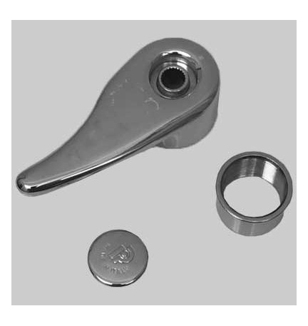 LEVA PER PASSO RAPIDO INCASSO - C- placca e ghiera