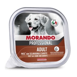CIBO CANE MORANDO VSC 300 G PATE SELVAGG CAROTE