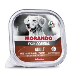 CIBO CANE MORANDO VSC 300 G PATE SELVAGG CAROTE