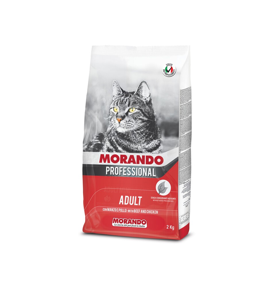 CIBO GATTO MORANDO 2 KG MANZO E POLLO